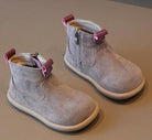 Warme Baby Stiefel Wildleder, perfekte Kombination aus Stil und Komfort