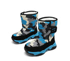 Stabile Outdoor-Stiefel für Kinder bei frostigem Wetter.
